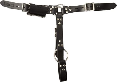 mens butt plug harness|Strict Leather Locking Male Anal Plug Harness – Venus Odyssey.